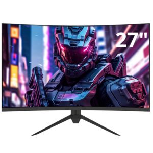 KTC H27S17 27" Class WQHD Curved Screen Gaming LED Monitor - 16:9 - Black, Platinum Silver | SKU KTC-H27S17 - MON - KTC-H27S17 - KTC - H27S17