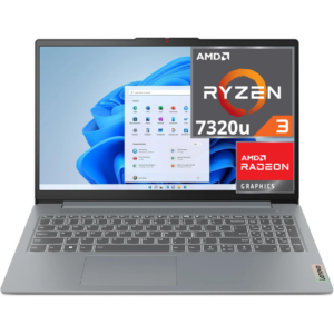 Laptop Lenovo Ideapad Slim 3 15amn8 Ryzen 3 7320u Ram 8gb Ssd512gb 15.6" Fhd Wifi 6 Freedos Artic Grey EspaÑol - 82xq00r6lm