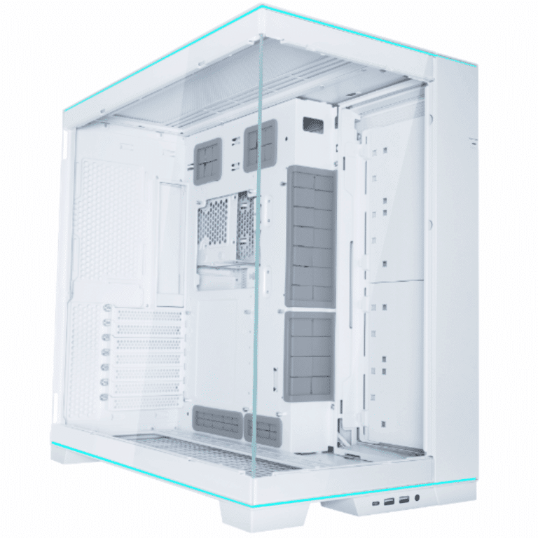 Lian-Li Lian-Li Case O11DERGBW Mid Tower TG 2x3.5HDD or 2.5 SSD White Retail CS 280146 O11DERGBW