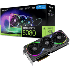 PNY NVIDIA Geforce RTX 5080 Graphic Card - 16 GB GDDR7 | SKU PNY-5080PB - VGA - PNY-5080PB - PNY - 751492794273 - VCG508016TFXPB1
