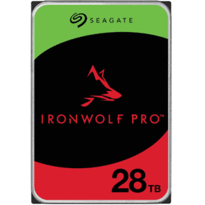 Seagate Ironwolf Pro ST28000NT000 28 TB Hard Drive - 3.5" Internal - SATA (SATA/600) - Conventional Magnetic Recording (cmr) Method - HD - ST28TBNT00 - SEAGATE - 763649184202 - ST28000NT000