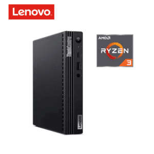 Lenovo ThinkCentre M75q Gen 2 11JN008BUS Desktop Computer - AMD Ryzen 3 PRO 5350GE - 8 GB - 256 GB PCI Express NVMe SSD - Tiny - Black - AMD PRO 500 Chip - Windows 11 Pro - AMD Radeon Graphics DDR4 SDRAM - English Keyboard - IEEE 802.11ac Wireless LAN - 65 W - Lenovo - Desktop Computer - 1174 - A300-14FY81 - 14FY81 - 0197528497839 - 11JN008BUS