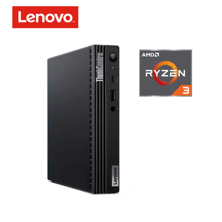 Lenovo ThinkCentre M75q Gen 2 11JN008BUS Desktop Computer - AMD Ryzen 3 PRO 5350GE - 8 GB - 256 GB PCI Express NVMe SSD - Tiny - Black - AMD PRO 500 Chip - Windows 11 Pro - AMD Radeon Graphics DDR4 SDRAM - English Keyboard - IEEE 802.11ac Wireless LAN - 65 W - Lenovo - Desktop Computer - 1174 - A300-14FY81 - 14FY81 - 0197528497839 - 11JN008BUS
