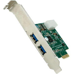 AcomData - FF AcomData IO ADPU3-PCIX SuperSpeed USB3 2Port PCI Express Card Retail IO 118433 ADPU3-PCIX