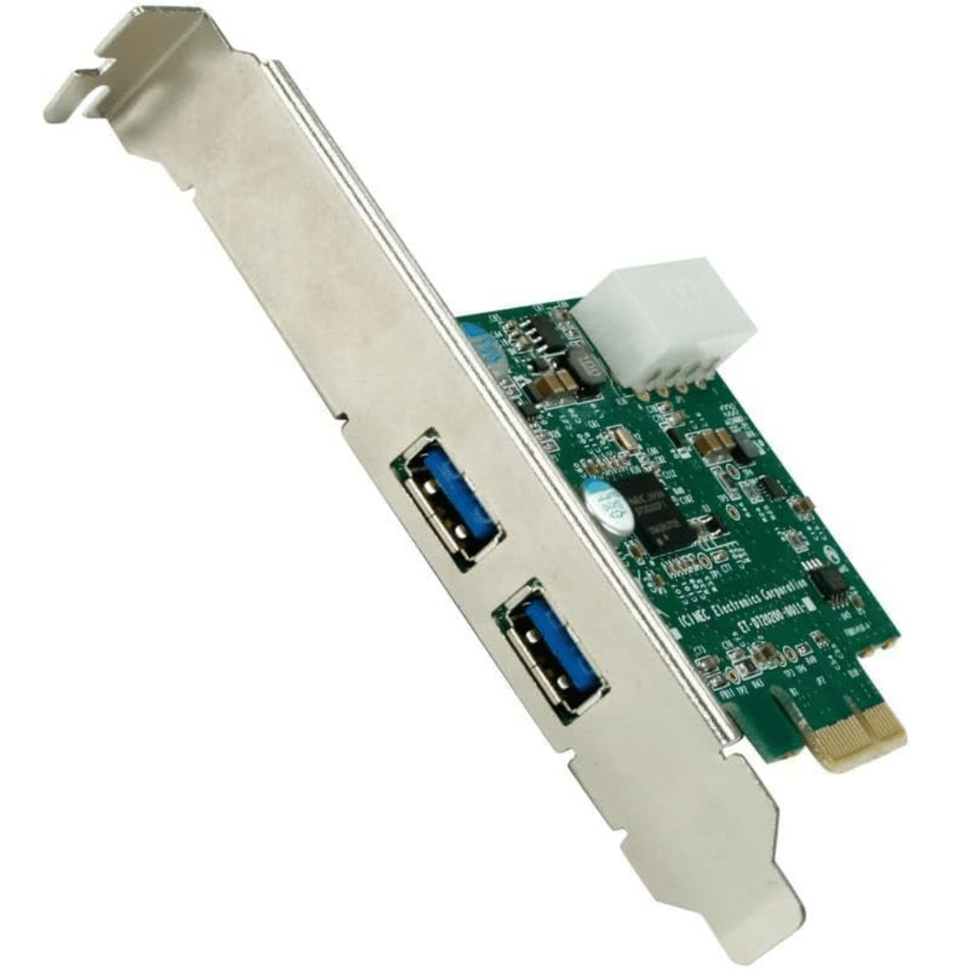 AcomData - FF AcomData IO ADPU3-PCIX SuperSpeed USB3 2Port PCI Express Card Retail IO 118433 ADPU3-PCIX (1)