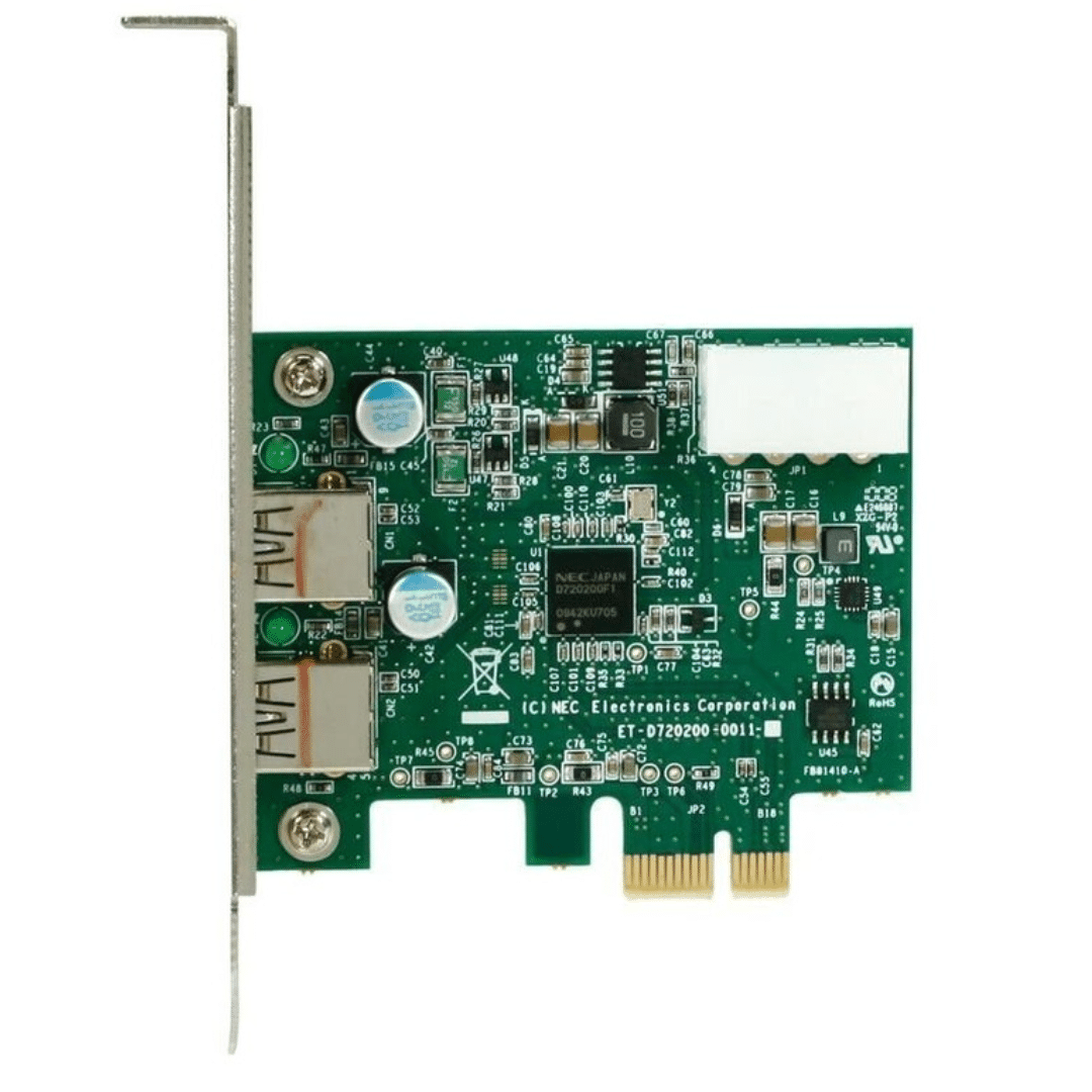 AcomData - FF AcomData IO ADPU3-PCIX SuperSpeed USB3 2Port PCI Express Card Retail IO 118433 ADPU3-PCIX (2)