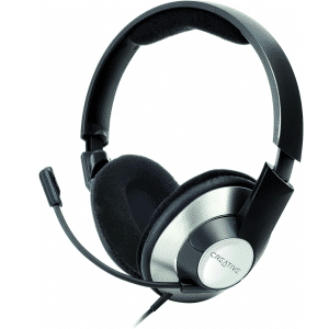 Creative Labs Creative Labs Headset 51EF0390AA001 HS-620 ChatMax 40mm 102dB mW Black Retail HE 131429 51EF0390AA001