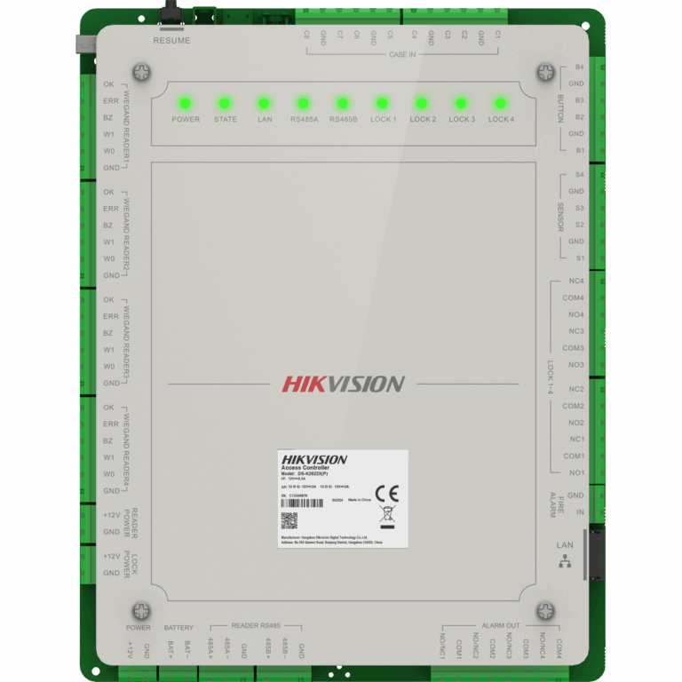 Hikvision - Access Contoller - DS-K2624X Four-Door - Control de Acceso - Paneles - DS-K2624X