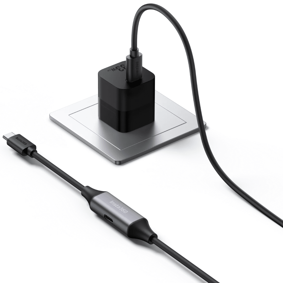 Insta360 Insta360 Accessory CINSBBCB-07 Y-Cable and Power Adapter Retail AC 302306 CINSBBCB-07 (1)
