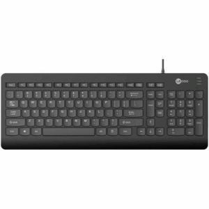 Lenovo (lecoo) Kb103, Membrane Usb Wired Keyboard, Black (spanish) - Moq 20 Pcs. Per Master - New - 6971859343461