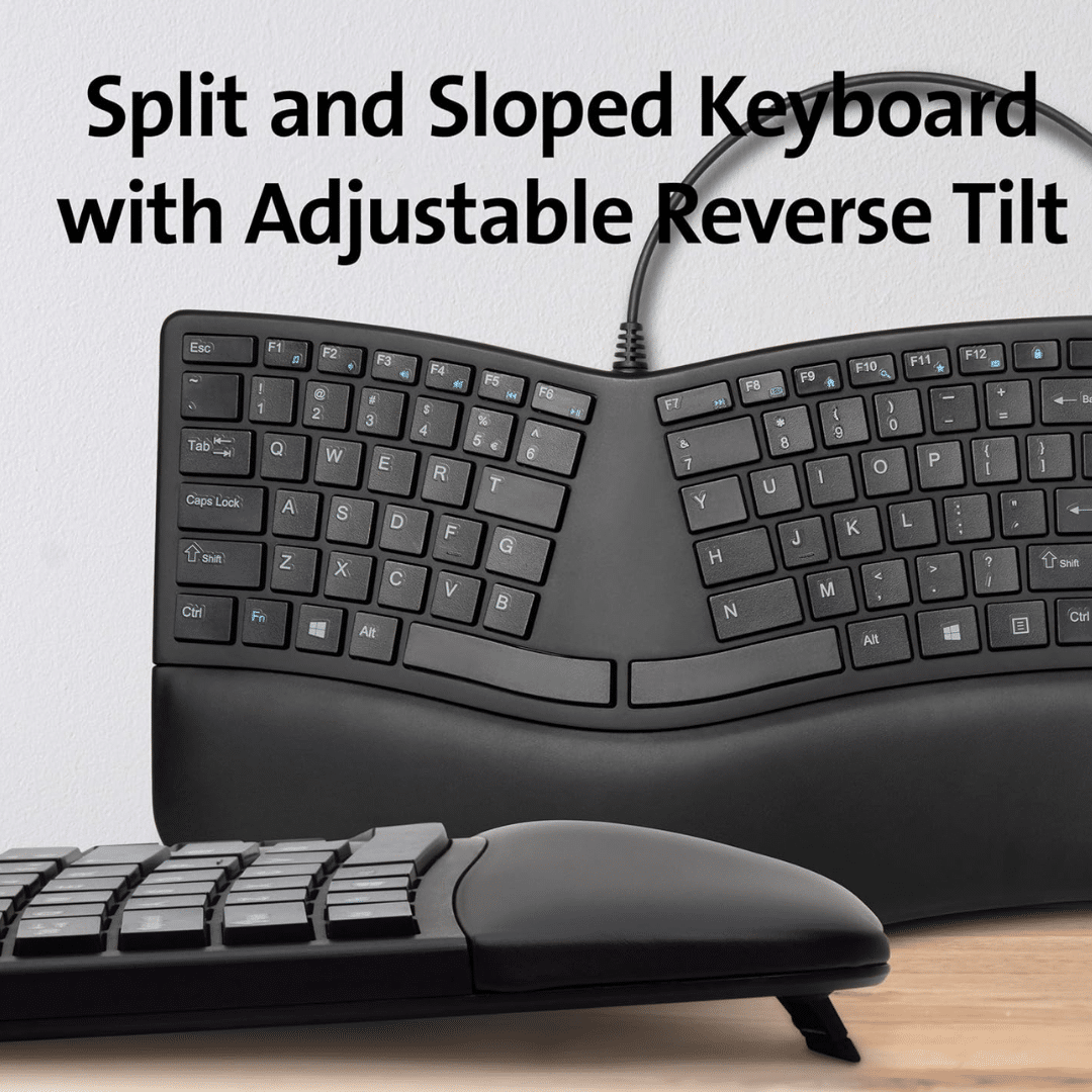 Kensington Kensington KB K75400US Pro Fit Ergo Wired Keyboard USB Retail KB 237475 K75400US (2)