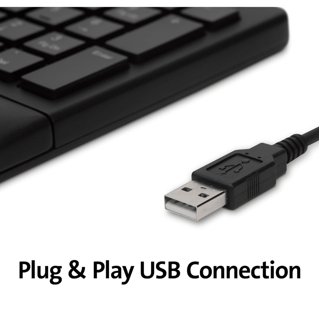 Kensington Kensington KB K75400US Pro Fit Ergo Wired Keyboard USB Retail KB 237475 K75400US (3)