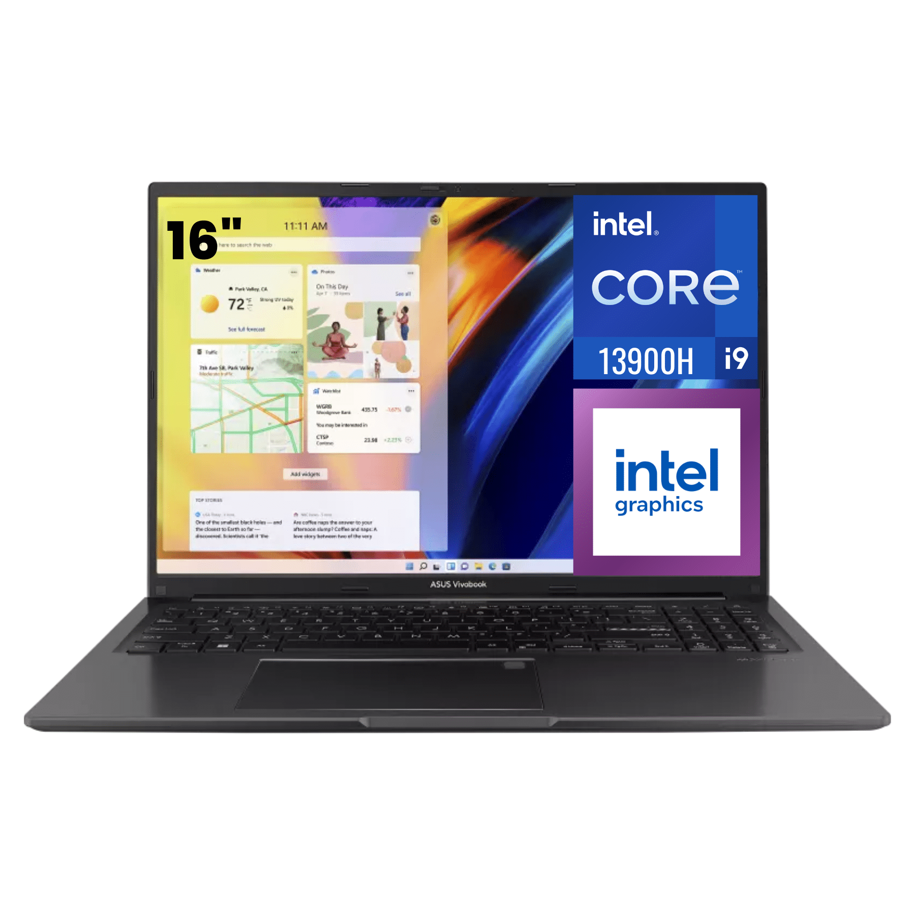 Laptop Asus Vivobook X1605va-mb2030 Intel Core I9 13900h (13va) Ram 16gb Ssd 1tb M.2 Nvme Freedos 16 Led Wuxga Usb 2.0 Usb 3.2 Tipo C 2 Usb 3.2 Hdmi EspaÑol Incluye Mochila Y Mouse Silver - 90nb10