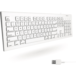 MACALLY MACALLY Keyboard MKEYE 105 Key Full Size KeyBoard - USB A Retail KB 299301 MKEYE