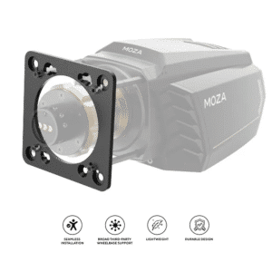 MOZA RACING MOZA RACING AC RS077 Multi-function Stalks Mount Adapter Aluminum alloy Retail AC 297253 RS077
