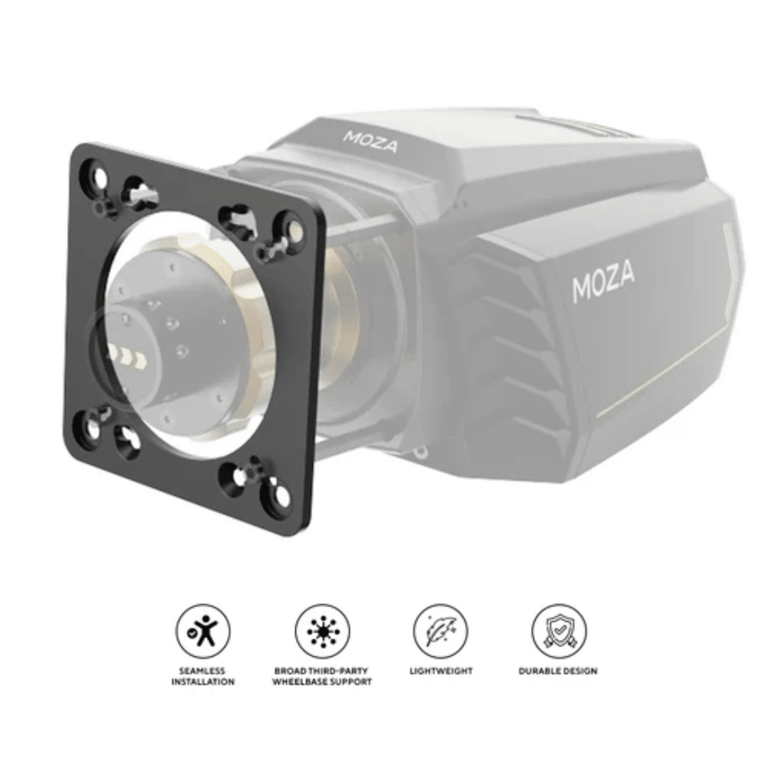 MOZA RACING MOZA RACING AC RS077 Multi-function Stalks Mount Adapter Aluminum alloy Retail AC 297253 RS077 (1)