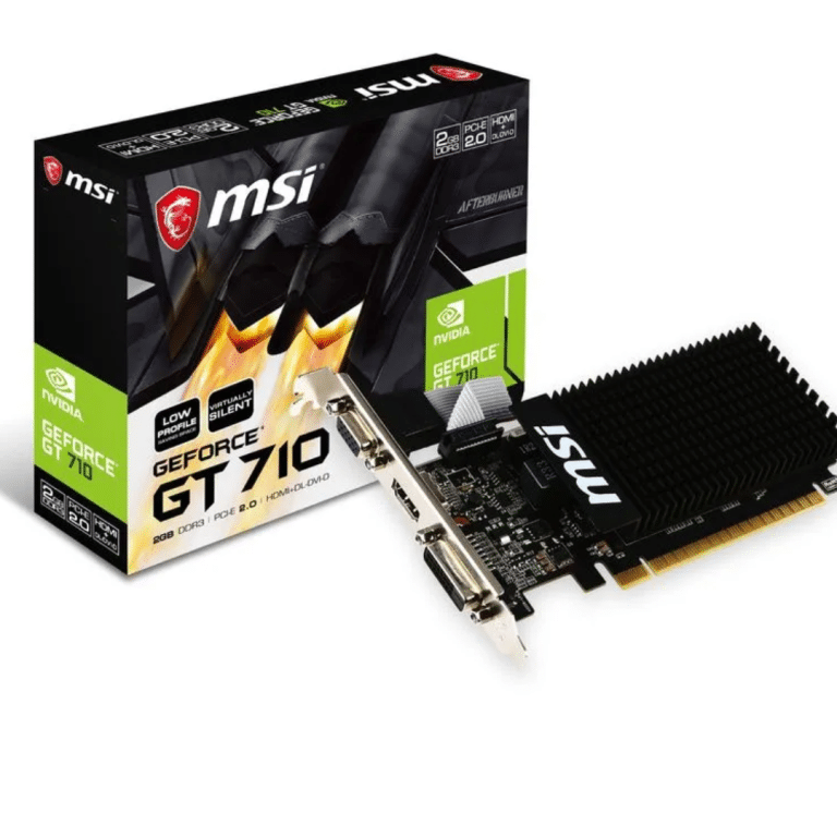 GT 710 2GD3 LP - G7102D3P - 824142126905 - G7102D3P - MSI
