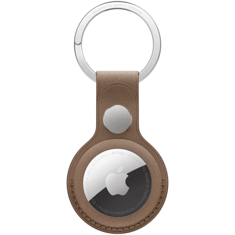 Apple Airtag Finewoven Key Ring - Taupe - MT2L3ZM/A