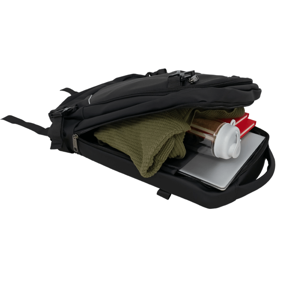Mochila Notebook Quasad Qxb-778 Nylon 15.6inc Negro - Maletines - QXB-778 (2)