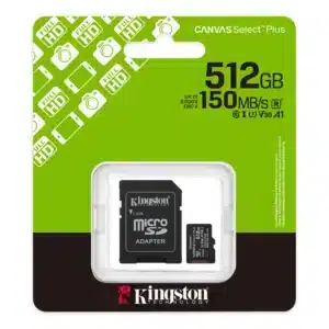 Kingston 512GB MicroSD Select Pls Gen3 150R  - SDCS3/512GB