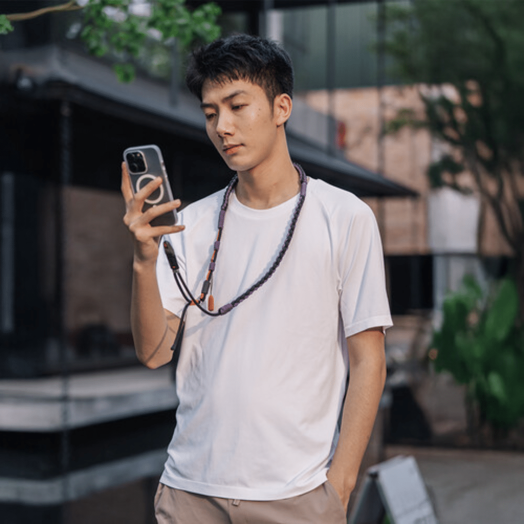 PGYTECH PGYTECH AC P-PG-057 LinkGo Phone Photography Strap Braided-StellarBlack Retail AC 299227 P-PG-057 (5)