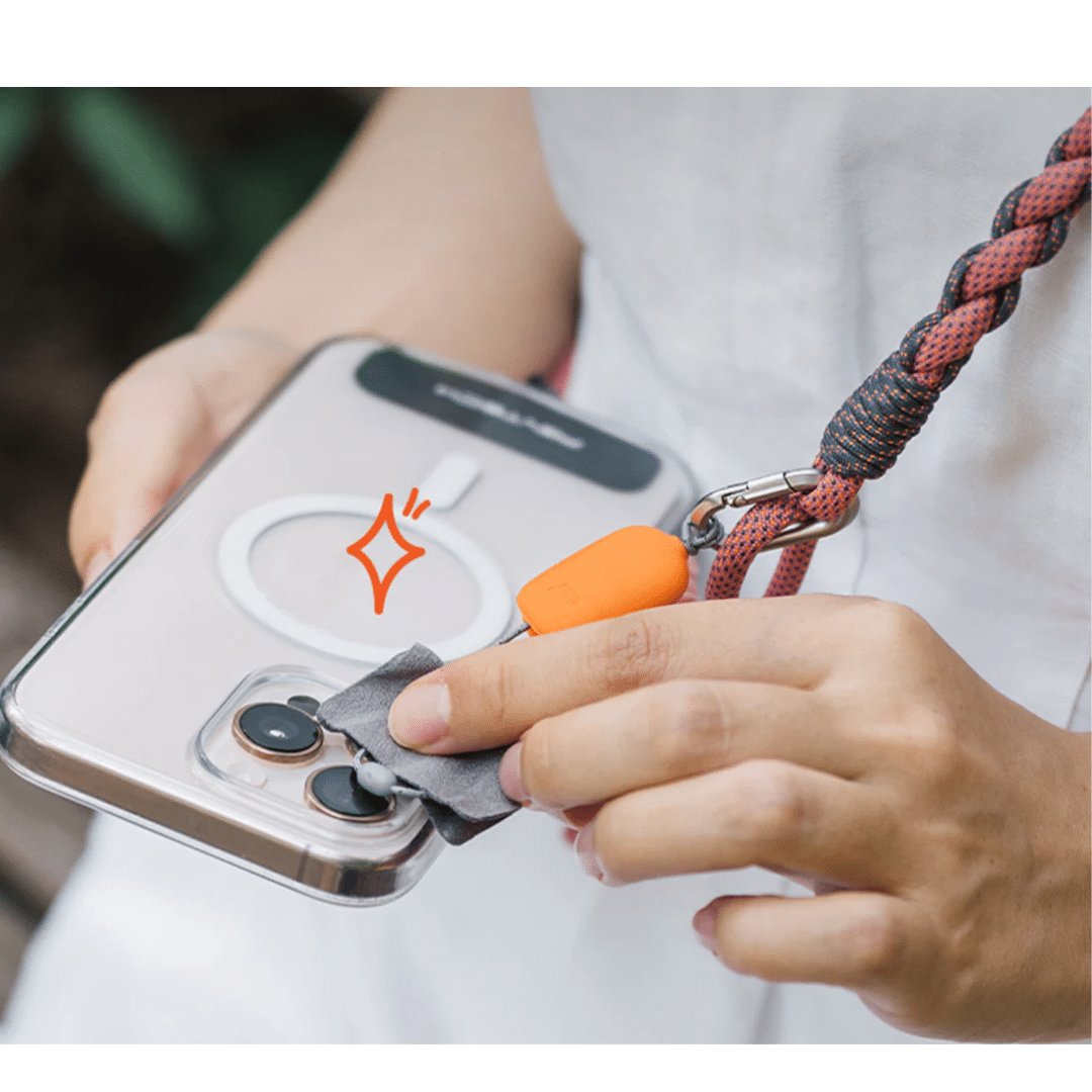 PGYTECH PGYTECH AC P-PG-058 LinkGo Phone Photography Strap Braided-Coral Pink Retail AC 299228 P-PG-058 (1)