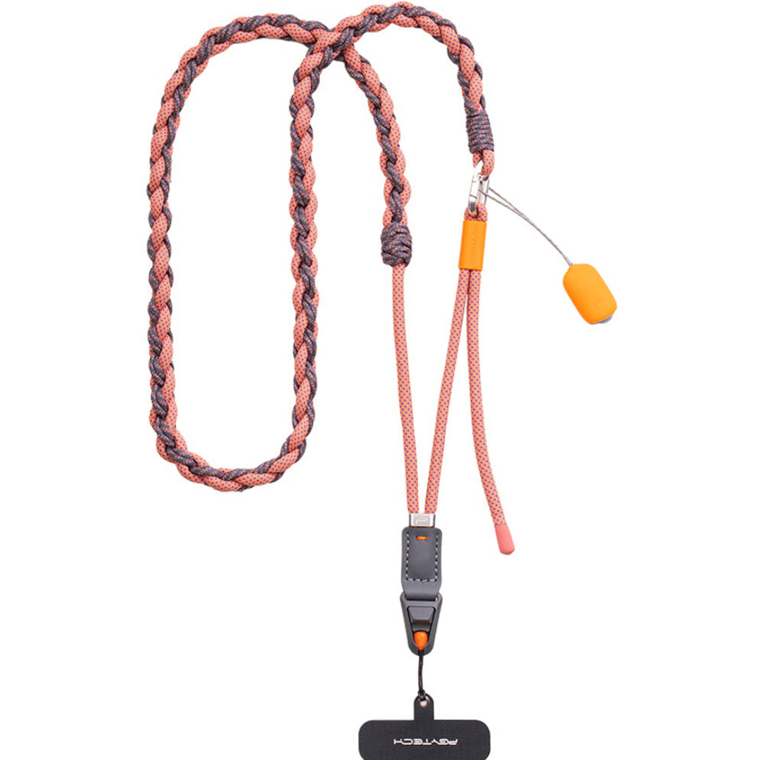 PGYTECH PGYTECH AC P-PG-058 LinkGo Phone Photography Strap Braided-Coral Pink Retail AC 299228 P-PG-058 (5)