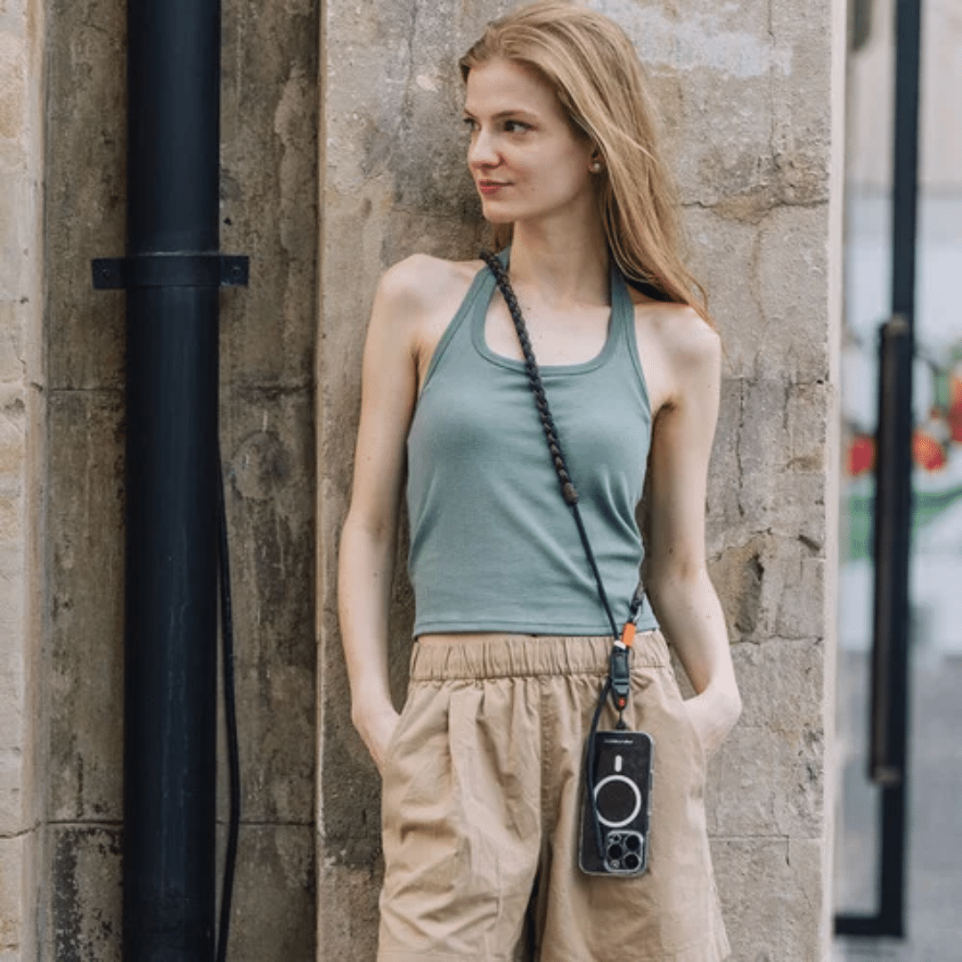 PGYTECH PGYTECH AC P-PG-060 LinkGo Phone Photography Strap Braided-Mint Green Retail AC 299230 P-PG-060 (4)
