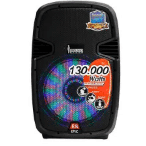 Parlante Es-md Epic 15 Led 15inch 130000 Watts Negro - Parlantes - ES-EPIC-15 LED