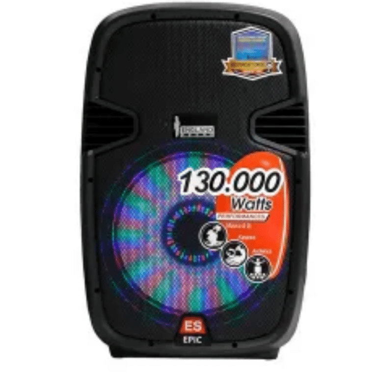 Parlante Es-md Epic 15 Led 15inch 130000 Watts Negro - Parlantes - ES-EPIC-15 LED