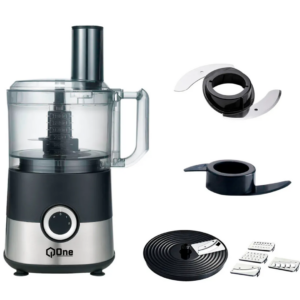 Procesador De Alimentos Q-one 7 In 1 Black Silver - Articulos De Hogar - CHOPM7IN1
