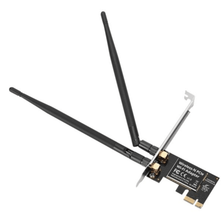 SIIG SIIG AC CN-WR0811-S2 DP Wireless-N PCIE Dual Antenna 2.4GHz Wi-Fi Adapter AC 211043 CN-WR0811-S2