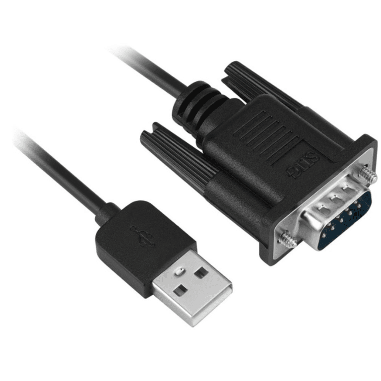 SIIG SIIG CB JU-CS0311-S1 USB to RS232 Serial Adapter - FTDI 1000mm Opp Bag CB 249997 JU-CS0311-S1