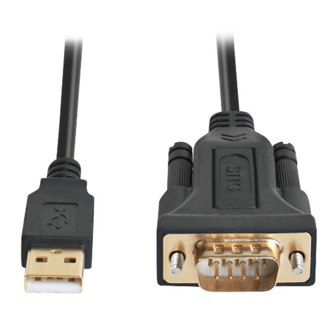 SIIG SIIG CB JU-CS0311-S1 USB to RS232 Serial Adapter - FTDI 1000mm Opp Bag CB 249997 JU-CS0311-S1 (3)