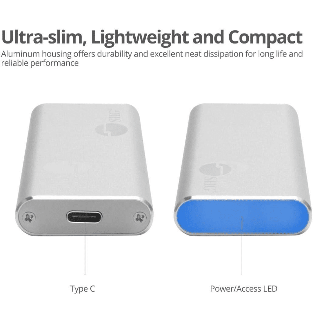 SIIG SIIG RD JU-SA0W11-S1 USB3.1 Gen2 Type-C to M.2 PCIe SSD MVMe Enclosure RD 230086 JU-SA0W11-S1 (6)
