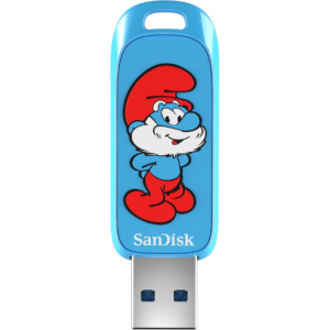 SanDisk flash USB SanDisk Smurfs  - SDCZIS-128G-G46