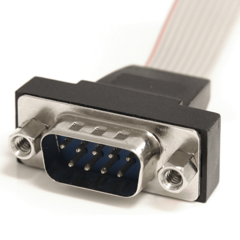 StarTech.com StarTech PNL9M16 16inch 9Pin Serial Male to 10Pin MB Header Panel Mount Cable CB 118216 PNL9M16