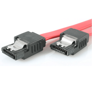 StarTech.com Startech LSATA24 24in Latching SATA Cable M M Retail CB 87839 LSATA24