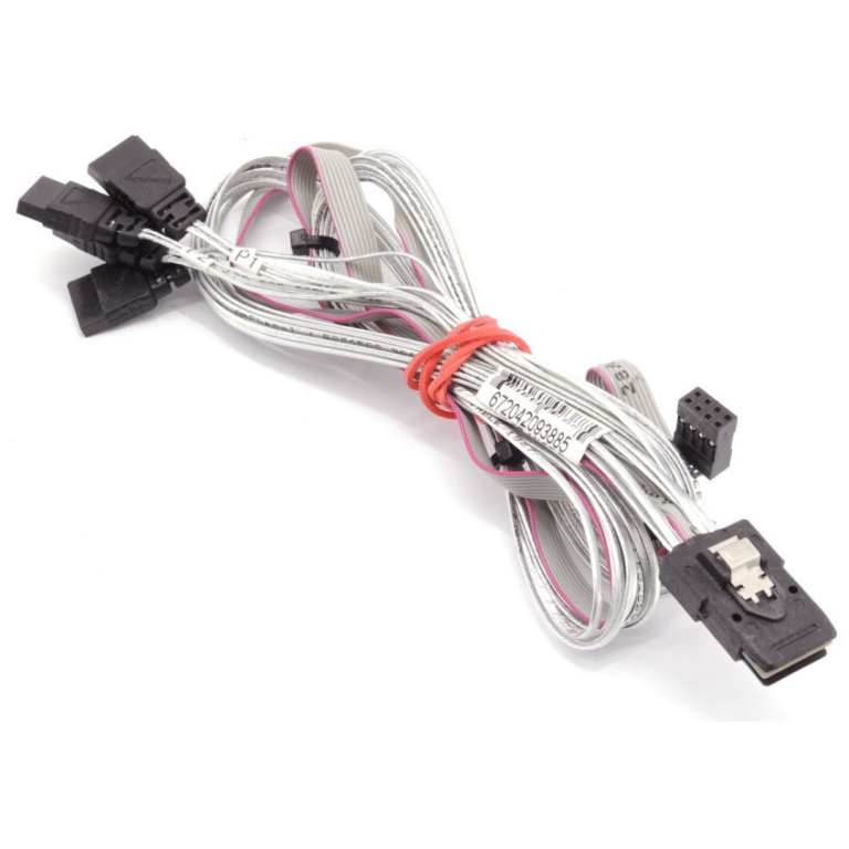 Supermicro Supermicro Cable CBL-0237L-01 27.5 iPass to 4 SATA w Sideband Cable Brown Box CB 188134 CBL-0237L-01