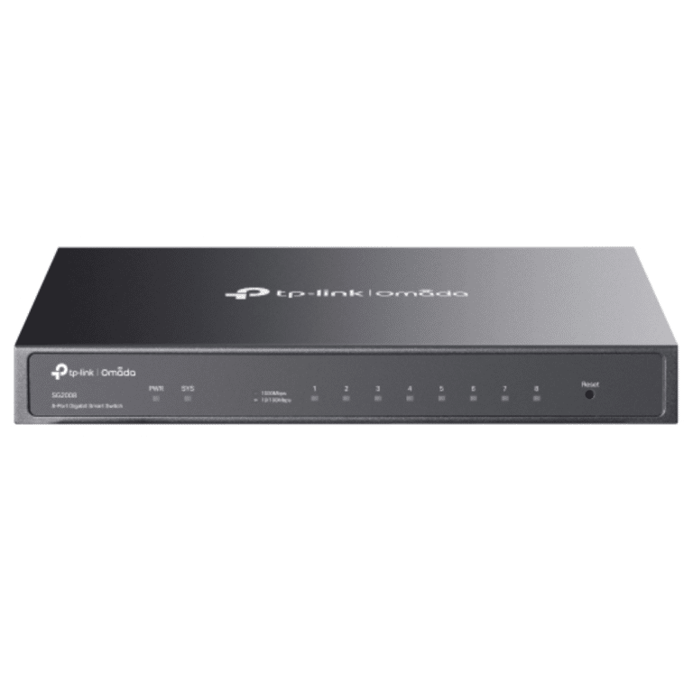 TP-Link TP-Link SWT SG2008-US Omada 8PT Gigabit Smart SWT 10 100 1000Mbps RJ45 RTL NT 154755 SG2008-US