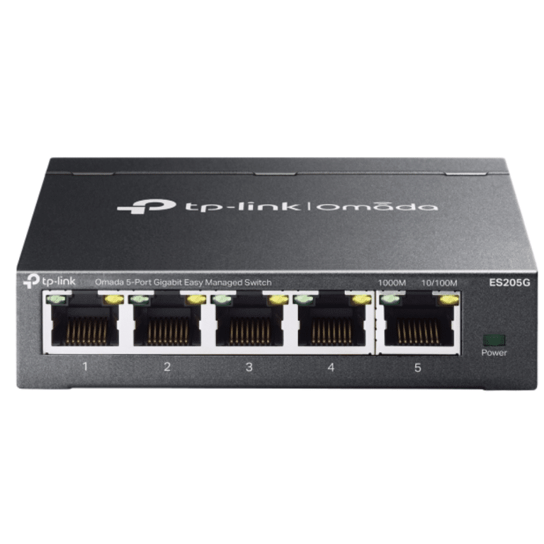 TP-Link TP-Link Switch ES205GP Omada 5Port Gigabit Easy Managed Switch with 4Port PoE+ NT 291802 ES205GP