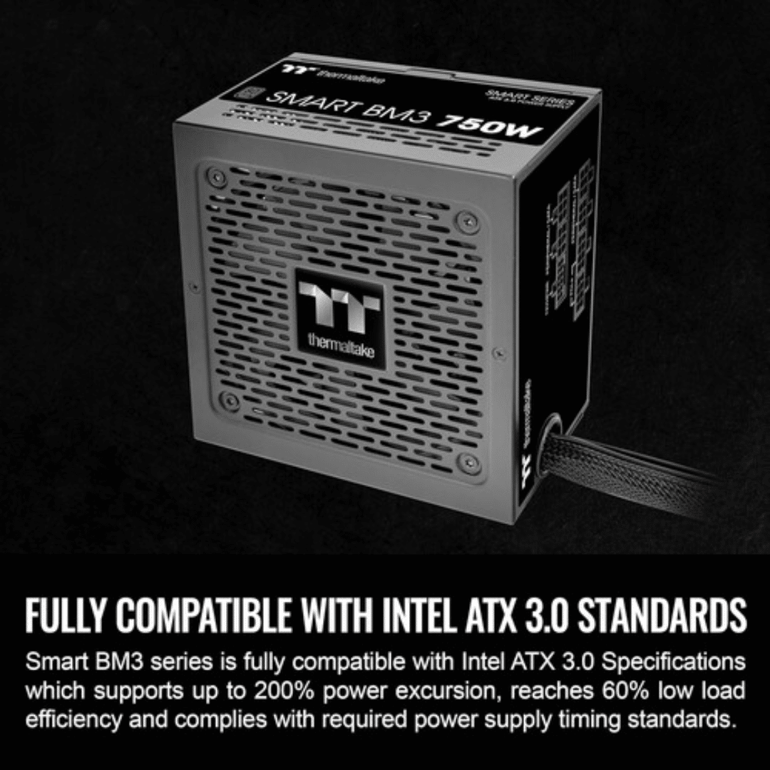 Thermaltake Thermaltake PS PS-SPD-0750MNFABU-3 Smart BM3 Bronze 750W 80+Bronze SemiModular PS 291 (3)
