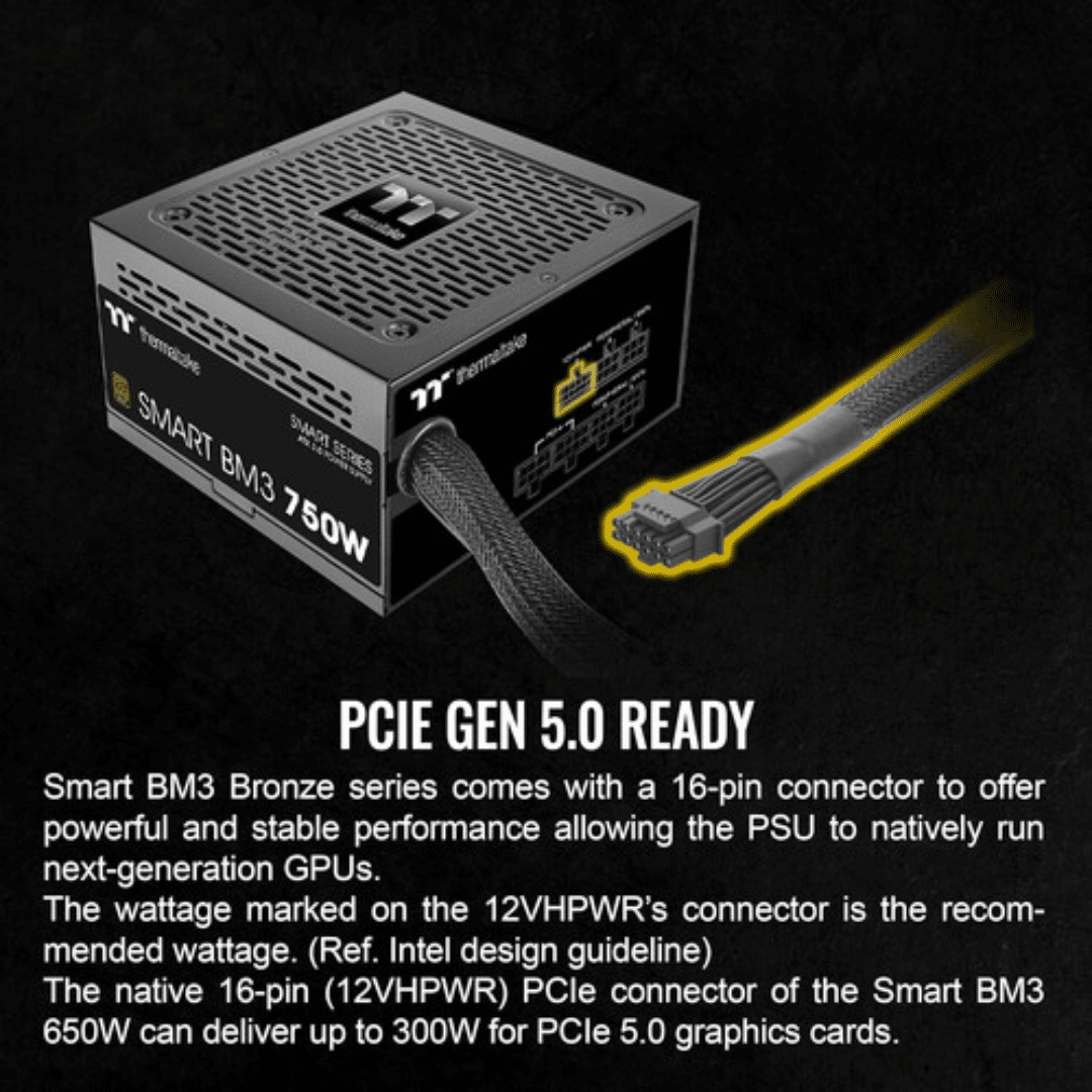 Thermaltake Thermaltake PS PS-SPD-0750MNFABU-3 Smart BM3 Bronze 750W 80+Bronze SemiModular PS 291 (4)