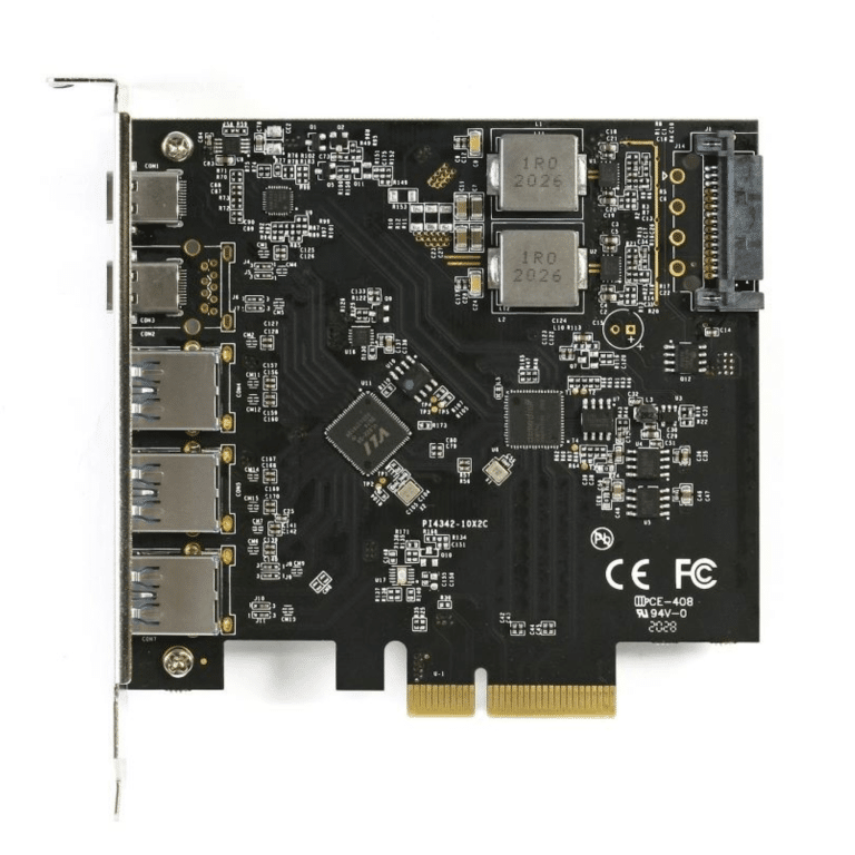 Vantec Thermal Technologies Vantec CC UGT-PC3A2C 5PT USB3.2 Gen2x2 (20Gbps) With 2C And 3A PCIe Host Card CC 254507 UGT-PC3A2C