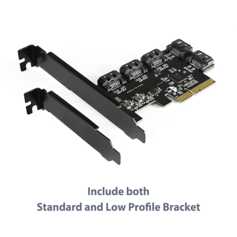 Vantec Thermal Technologies Vantec CC UGT-ST655 5-Port SATA III 6Gbps PCIe X4 Host Card Retail CC 267293 UGT-ST655
