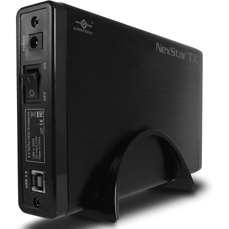Vantec Thermal Technologies Vantec NST-328S3-BK NexStar TX 3.5 USB 3.0 SSD Hard Drive Enclosure Retail RD 187970 NST-328S3-BK