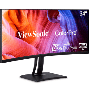 ViewSonic ViewSonic MN VP3456A 34 ColorPro Crved 21:9 3440x1440 75Hz FreesyncUSB-C RJ45 MN 279849 VP3456A