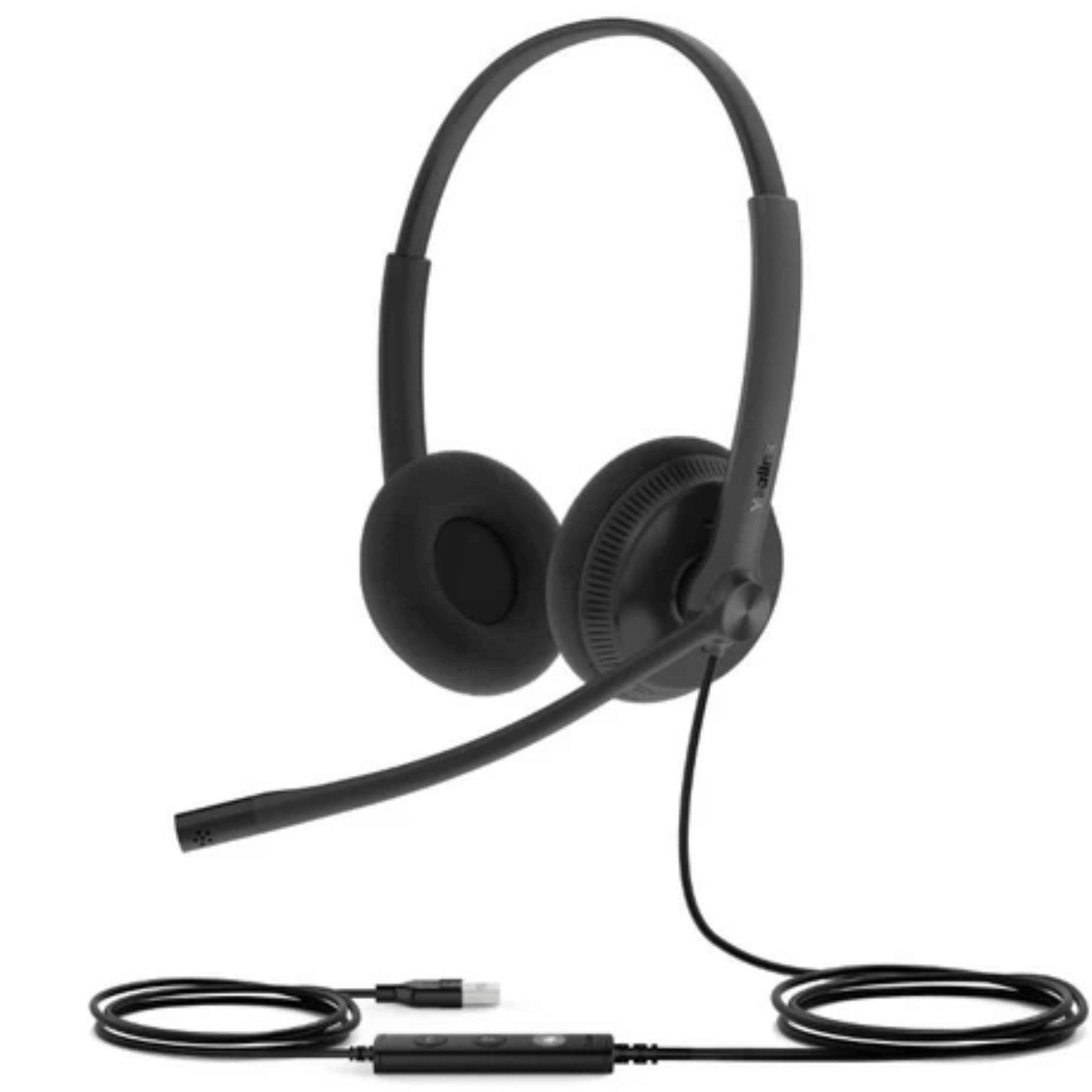 Yealink Yealink Headset 1308048 UH34 Lite Dual Teams USB w Foamy ear cushions Retail HE 280614 1308048 (4)