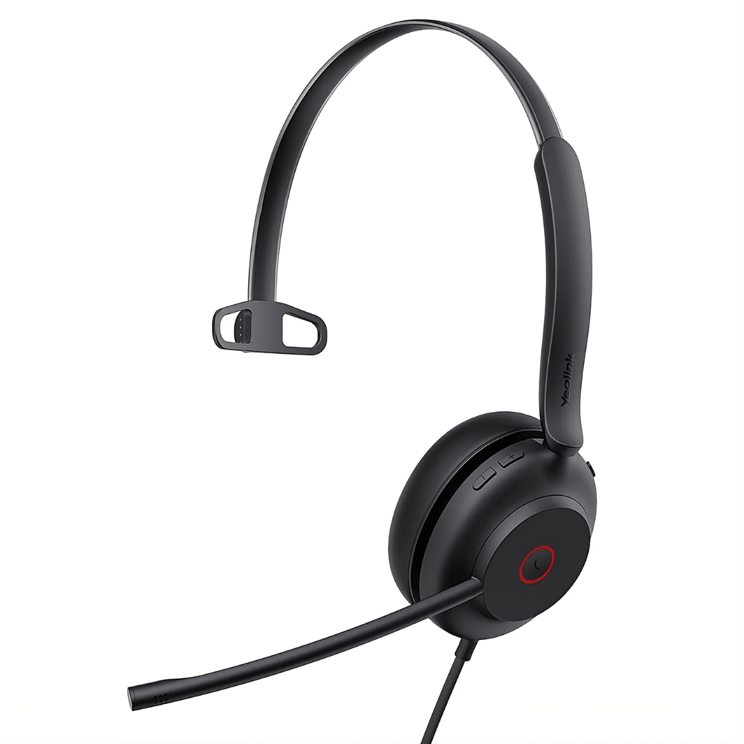 Yealink Yealink Headset 1308165 UH35 Mono Teams USB-C A professional USB-wired headset HE 290871 1308165 (1)