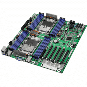 ASRock Inc. ASRock MB GNR2D16-2T SoC E2 LGA4710 Max128GB DDR5 EEB Brown Box MB 291978 GNR2D16-2T
